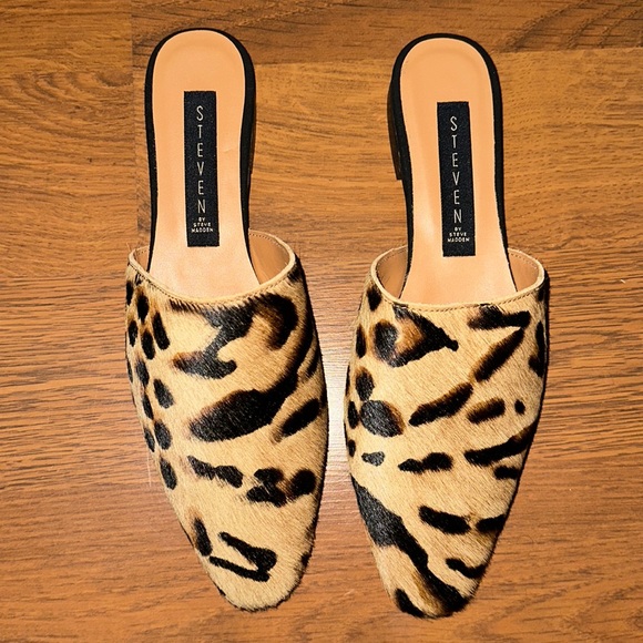 Steven By Steve Madden Shoes - Leopard mules